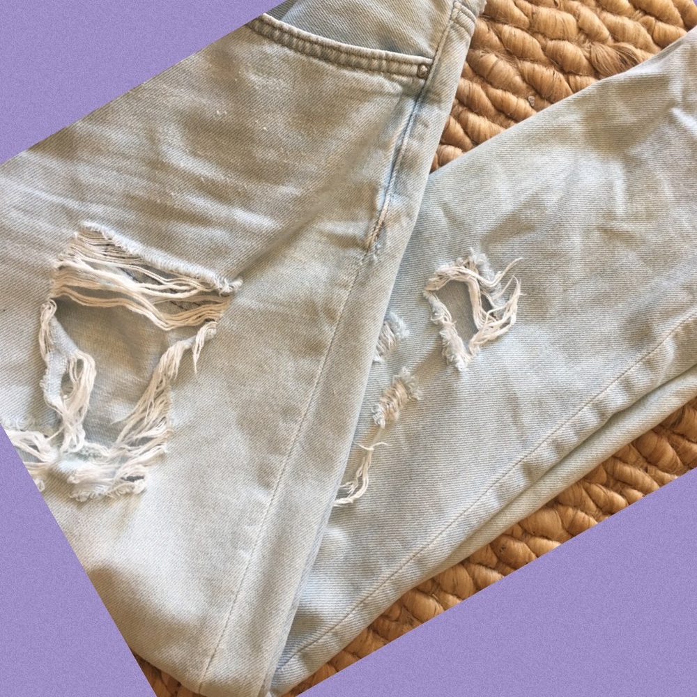 DISTRESSED JEANS - Picture 4 of 7
